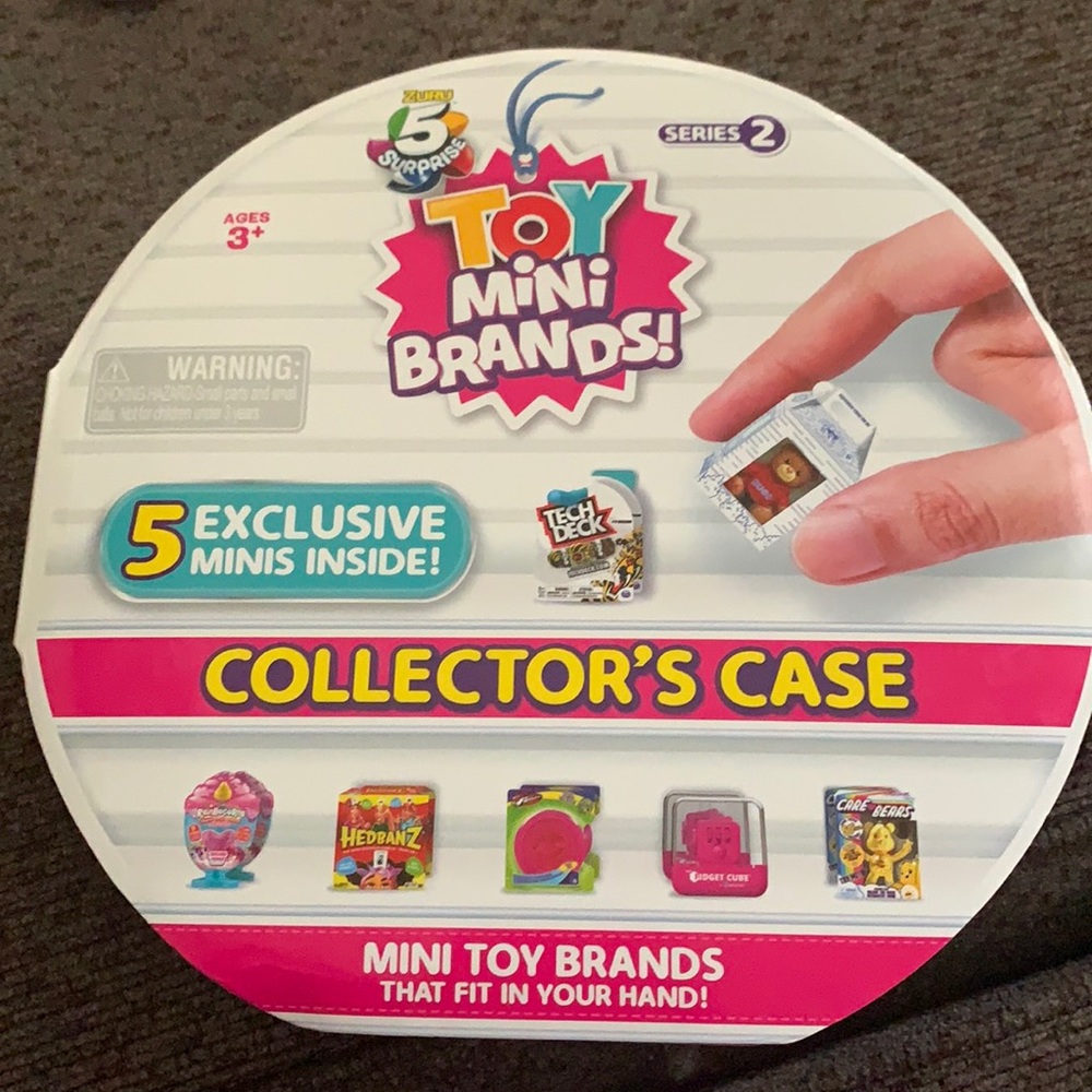 Series Two Mini Brand Toy case 10 minis.